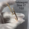 18k YG Nail Bracelet with diamond tip - Balance